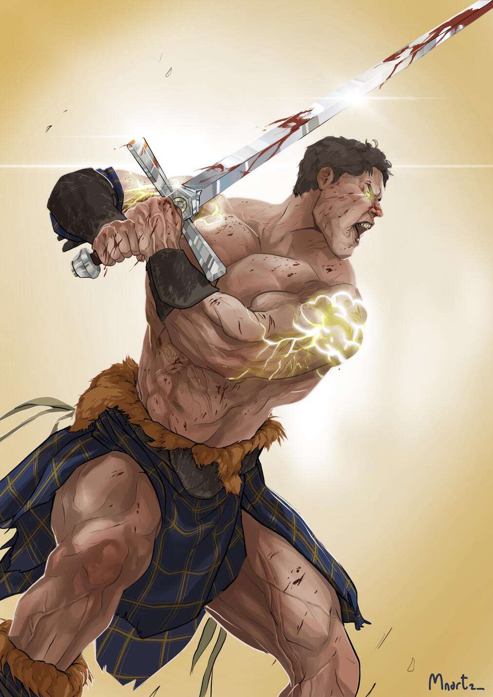 This art is an example on how I create original fantasy roleplay games characters like the ones in D&D, Pathfinder etc... This character's design in particular is completely original.